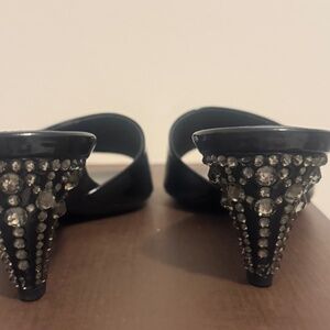 Louis Vuitton diamond encrusted heels